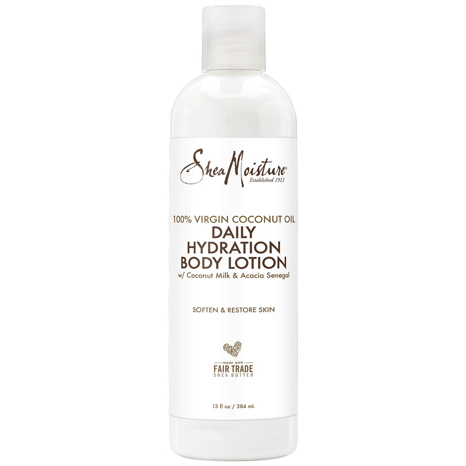 SheaMoisture front packaging 13oz showing brand and moisturizing benefits