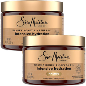 Shea Moisture front jar packaging showing product and brand benefit