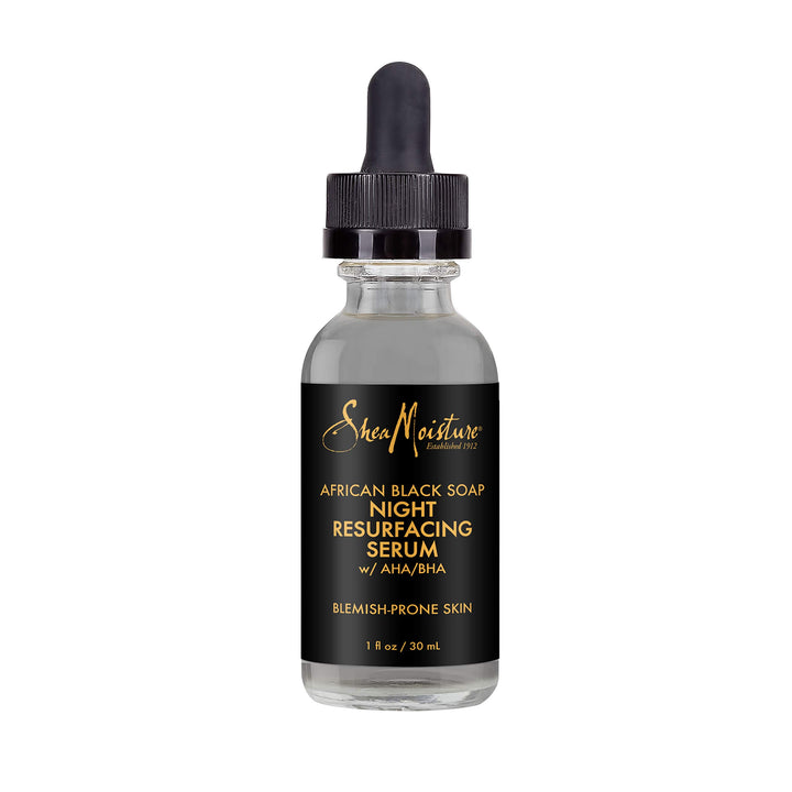 SheaMoisture front packaging showing bottle and label for quick identification and trust