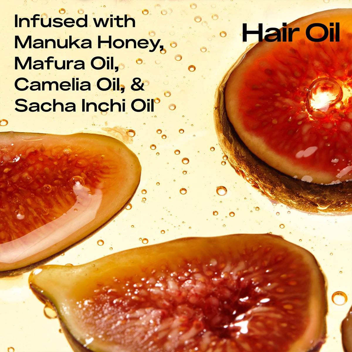 SheaMoisture applying oil to hair ends illustrating frizz control and sheen