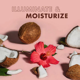 Hand applying SheaMoisture oil demonstrating smooth moisturizing action