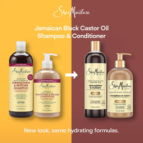 SheaMoisture lifestyle bathroom display suggesting daily routine benefits