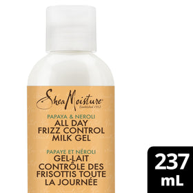 Shea Moisture gel texture close-up showing creamy lightweight moisture