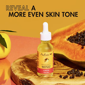 SheaMoisture serum texture on skin demonstrating lightweight hydrating finish