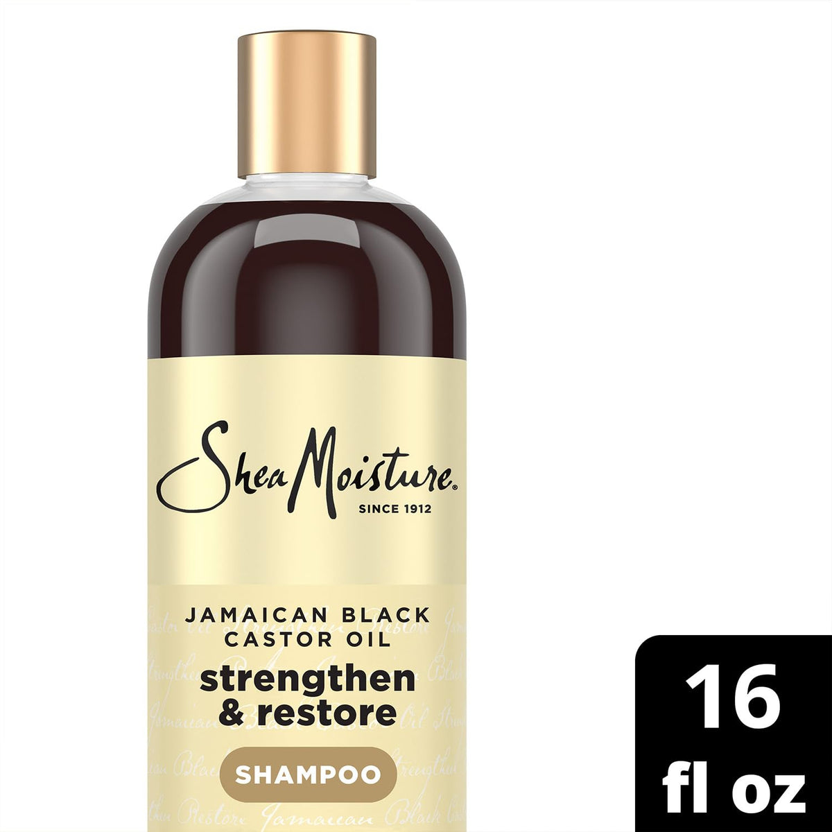 Shea Moisture wet hair after rinse showing smoother, detangled strands
