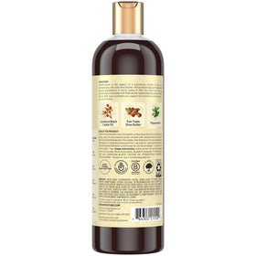Shea Moisture bottle top label with clear branding and usage directions
