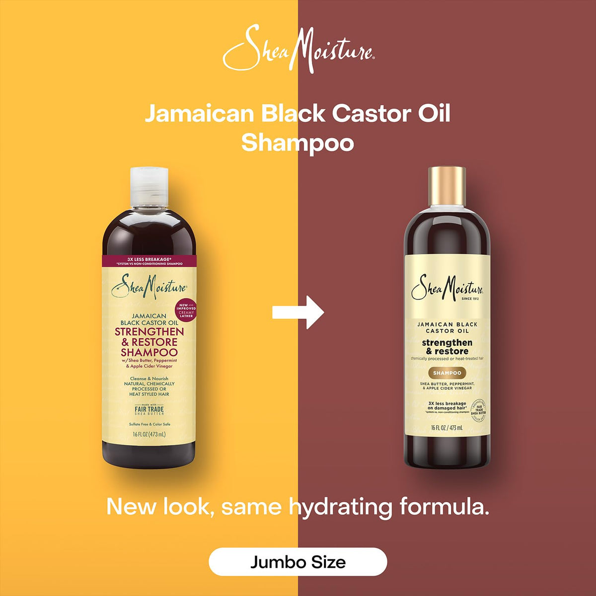 Shea Moisture shampoo lathered on hair in shower for clarifying action