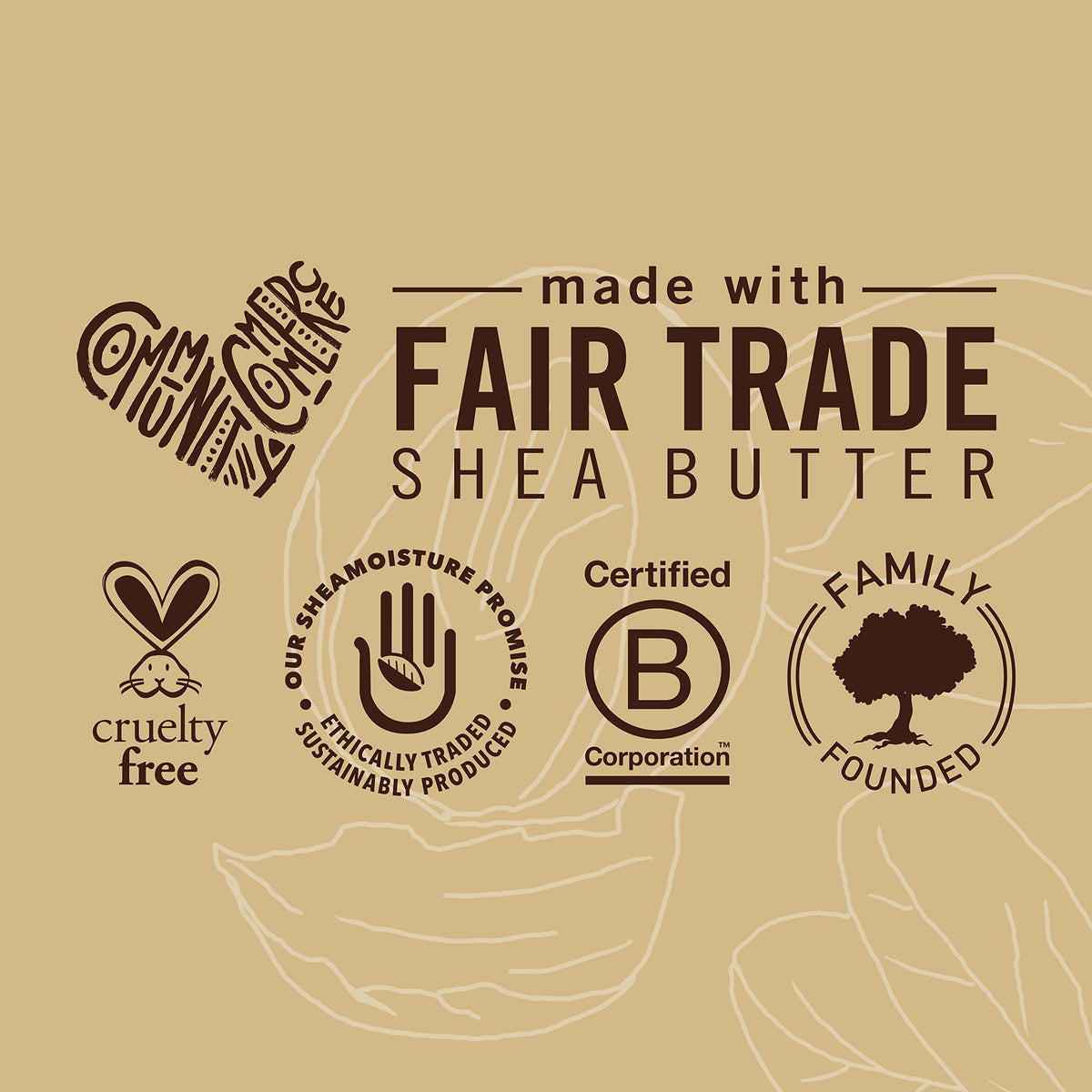 SheaMoisture 8 oz bottle in hand indicating size and portability