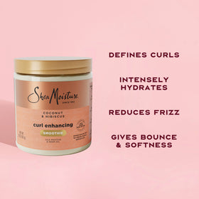 SheaMoisture tub held in hand to show 20 oz size and value