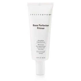Sheer Cover base perfector front packaging shows product and size for easy identification and shelf appeal