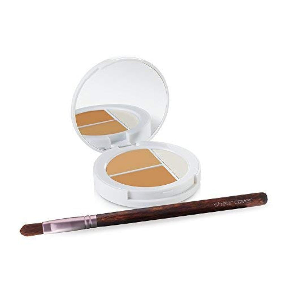 Sheer Cover compact front view showing sleek travel-friendly design and convenience
