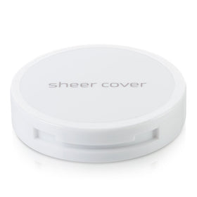 Sheer Cover close-up of concealer texture highlighting blendable, buildable coverage