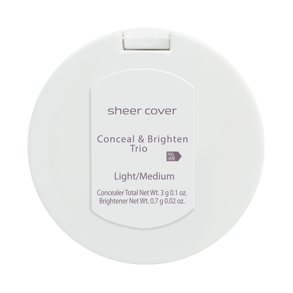 Sheer Cover highlighter shimmer detail demonstrating subtle luminosity boost