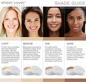 Sheer Cover in a purse lifestyle shot showing on-the-go touch-up benefit