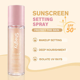 Sheghy Sunglaze close-up of shimmering oil texture showing fast absorption and radiant finish benefit