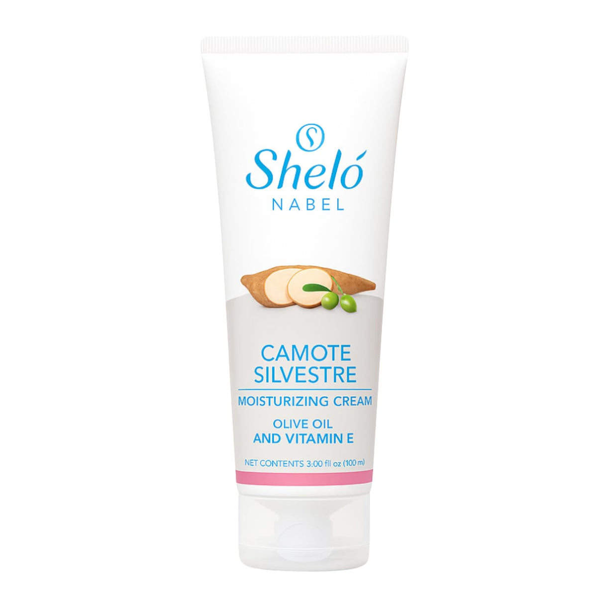 Sheló NABEL front packaging showing tube and benefits