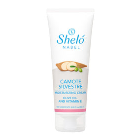 Sheló NABEL front packaging showing tube and benefits