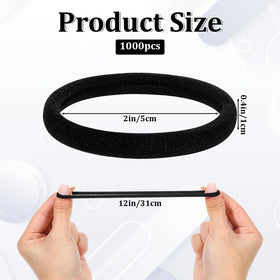 SHENLIU close-up of seamless band edge, gentle on hair and snag-free