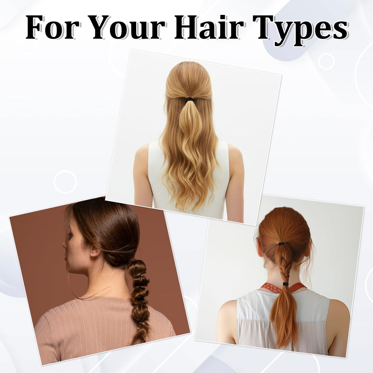 SHENLIU hair tie beside a coin to show compact size and easy portability