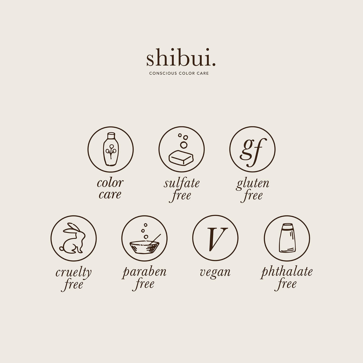 SHIBUI before and after hair comparison, displays improved volume and visible lift