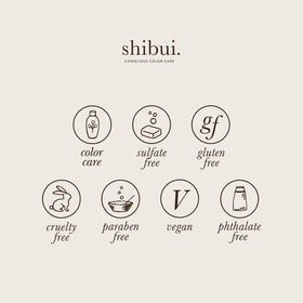 SHIBUI before and after hair comparison, displays improved volume and visible lift