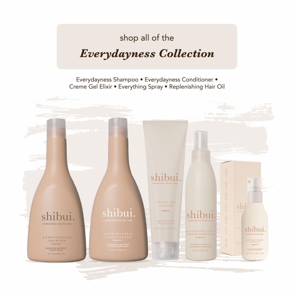 SHIBUI shampoo staged in bathroom lifestyle for everyday routine benefit