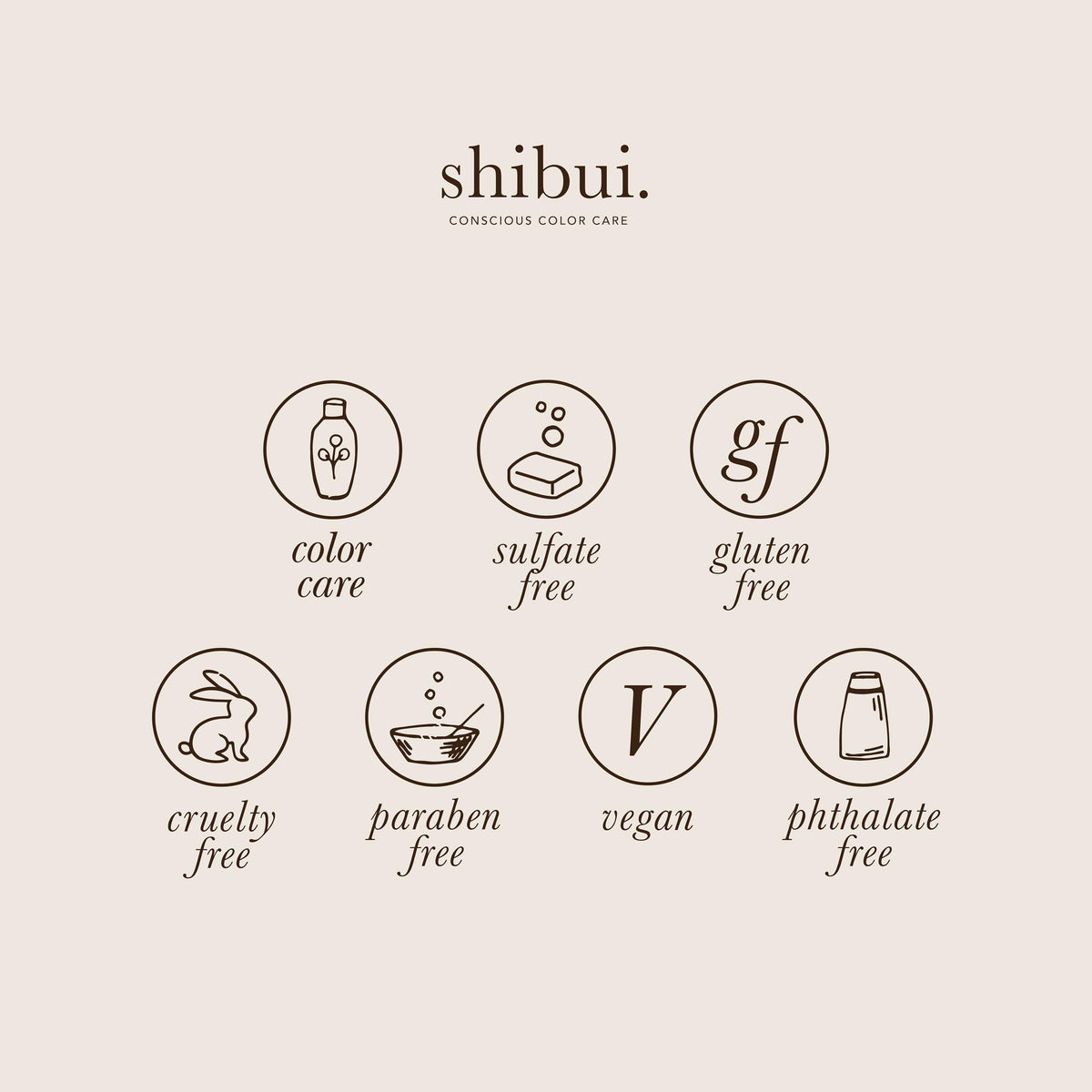 SHIBUI in-shower use with hair lathered showing easy rinsing benefit