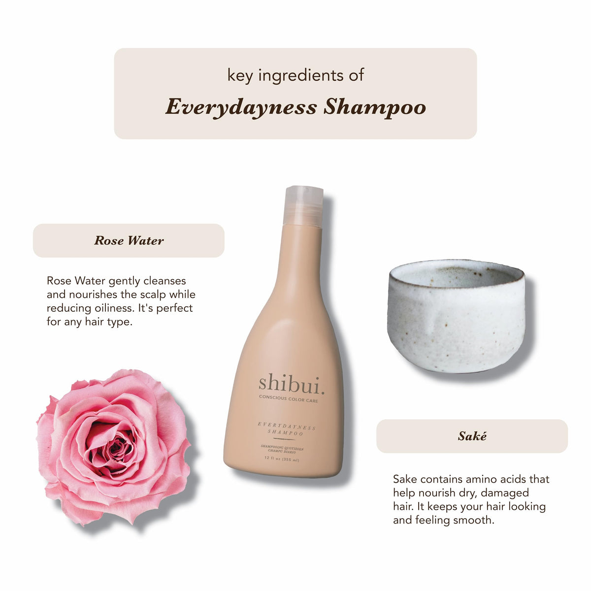 SHIBUI shampoo foam texture on palm showing gentle lather benefit