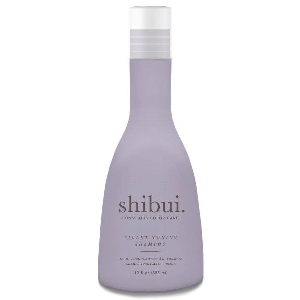SHIBUI front bottle view showing label and 12 fl oz size with clean formula benefit