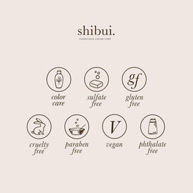 SHIBUI bottle held in hand to show scale and easy-pour convenience benefit