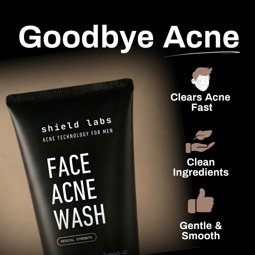 Shield Meltdown Adapinoid spray in hand demonstrating easy pore-targeted application