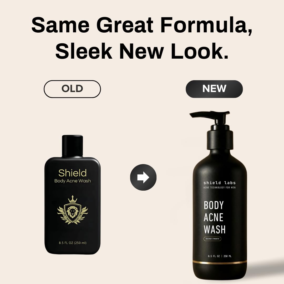 Shield pump dispensing wash highlighting easy gym-ready use