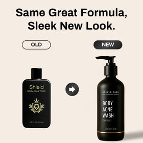 Shield pump dispensing wash highlighting easy gym-ready use