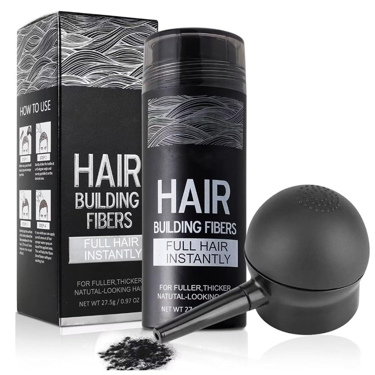 SHIFAKOU front packaging in black showing product label and cap, easy identification benefit