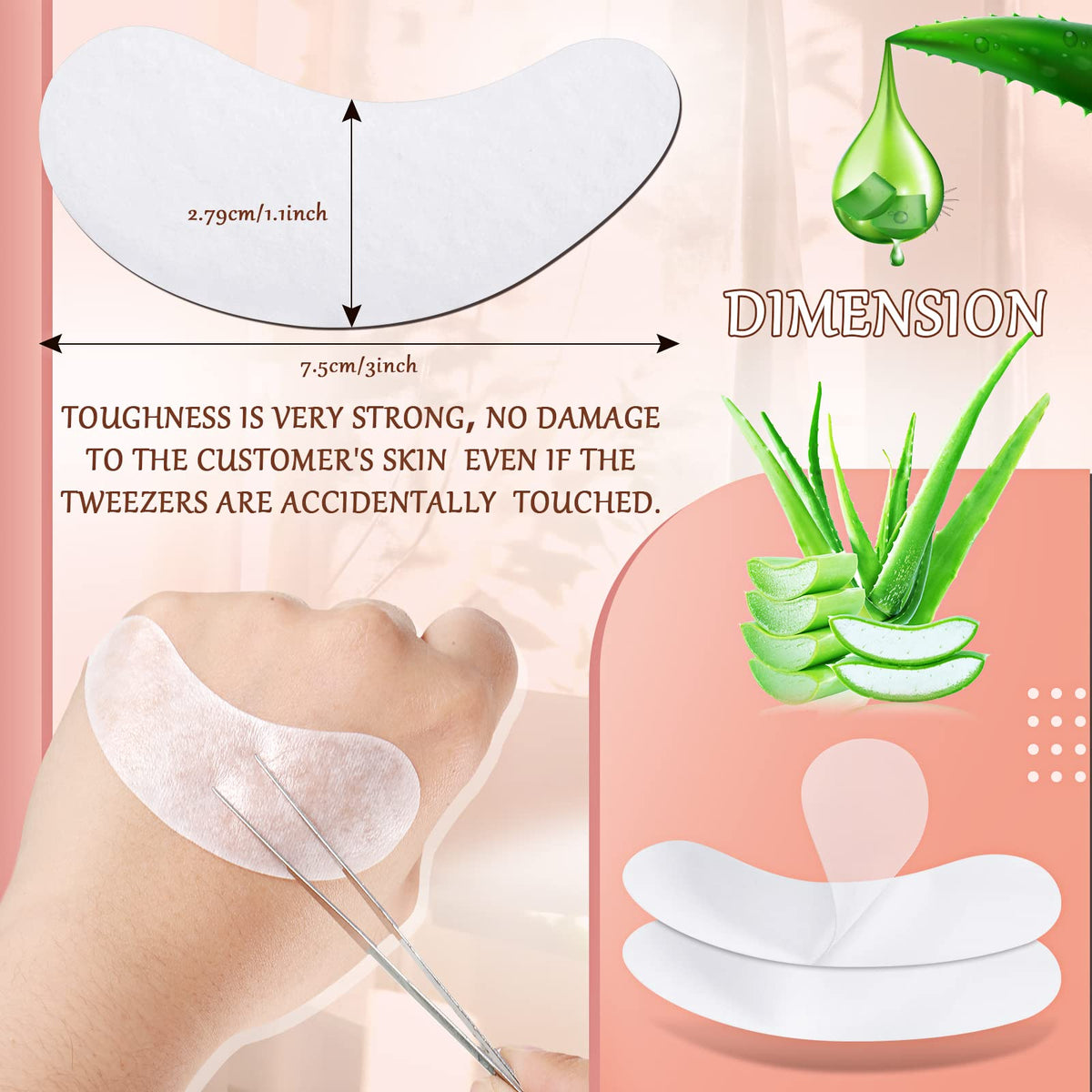 Shihanee single pair individually wrapped for hygiene and convenience