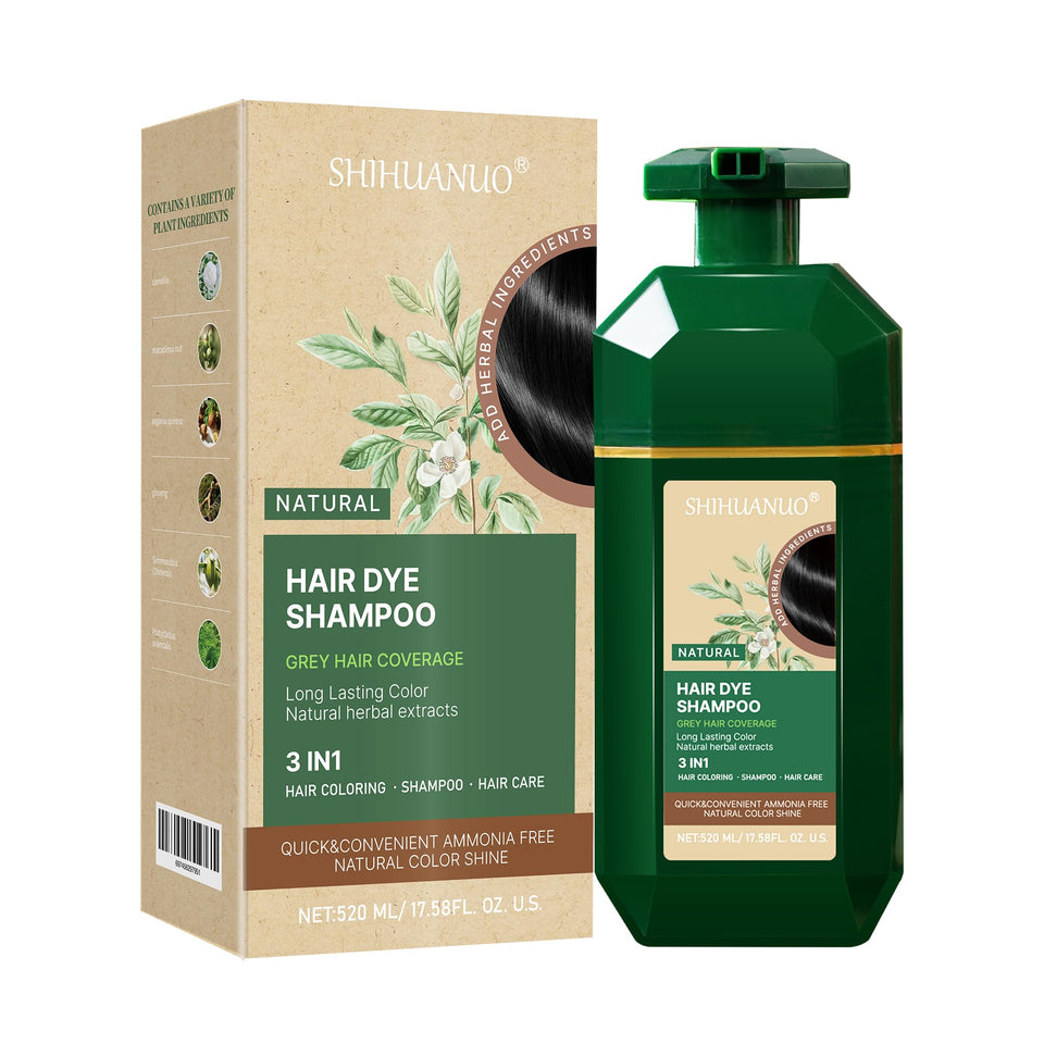 SHIHUANUO bottle front packaging showing 520ml and benefits