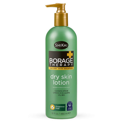 ShiKai front packaging showing unscented 16 oz lotion and clear label benefits