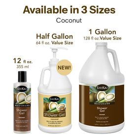ShiKai label detail highlighting coconut, aloe, oatmeal ingredients and plant-based benefits