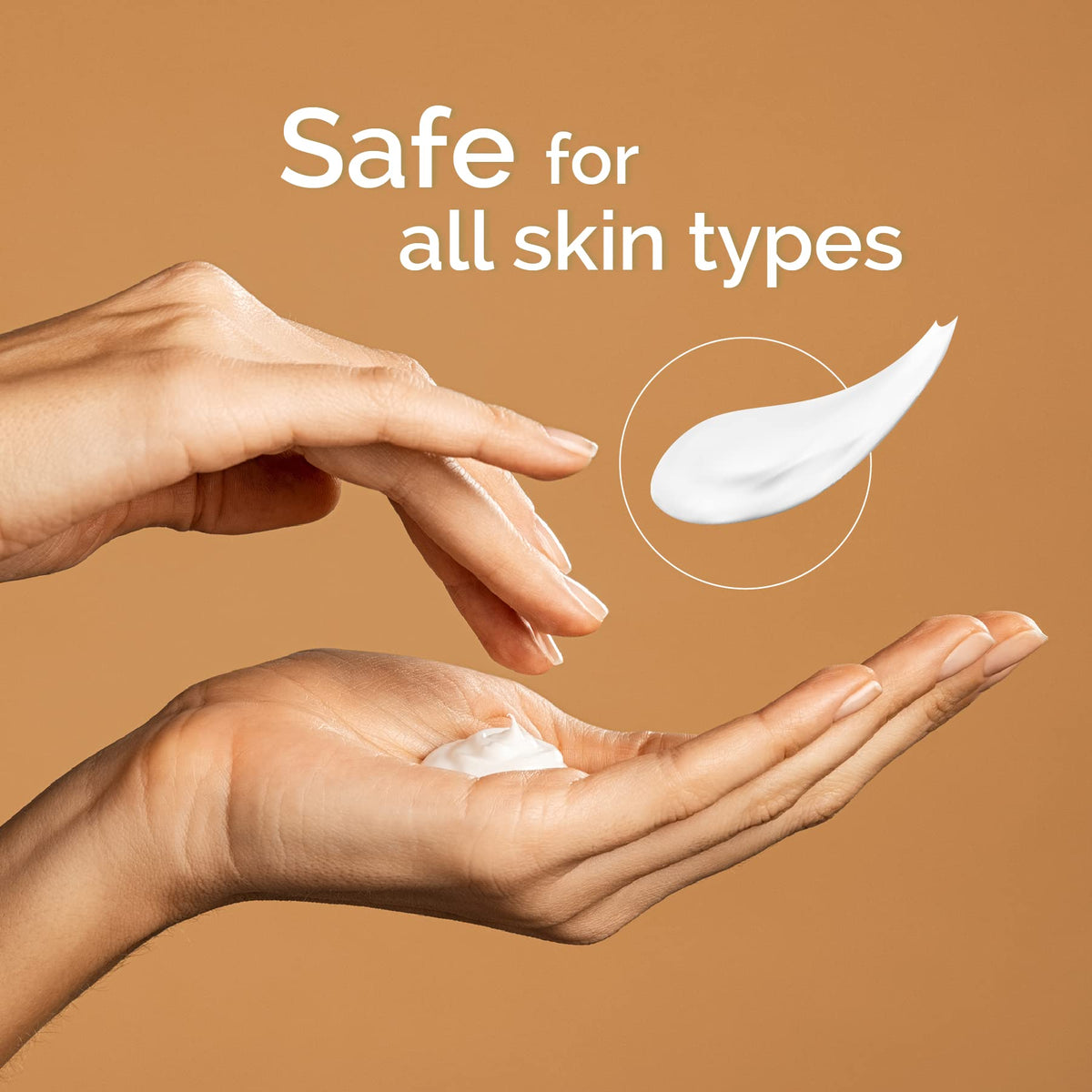 ShiKai lotion texture close-up displaying creamy absorbent finish