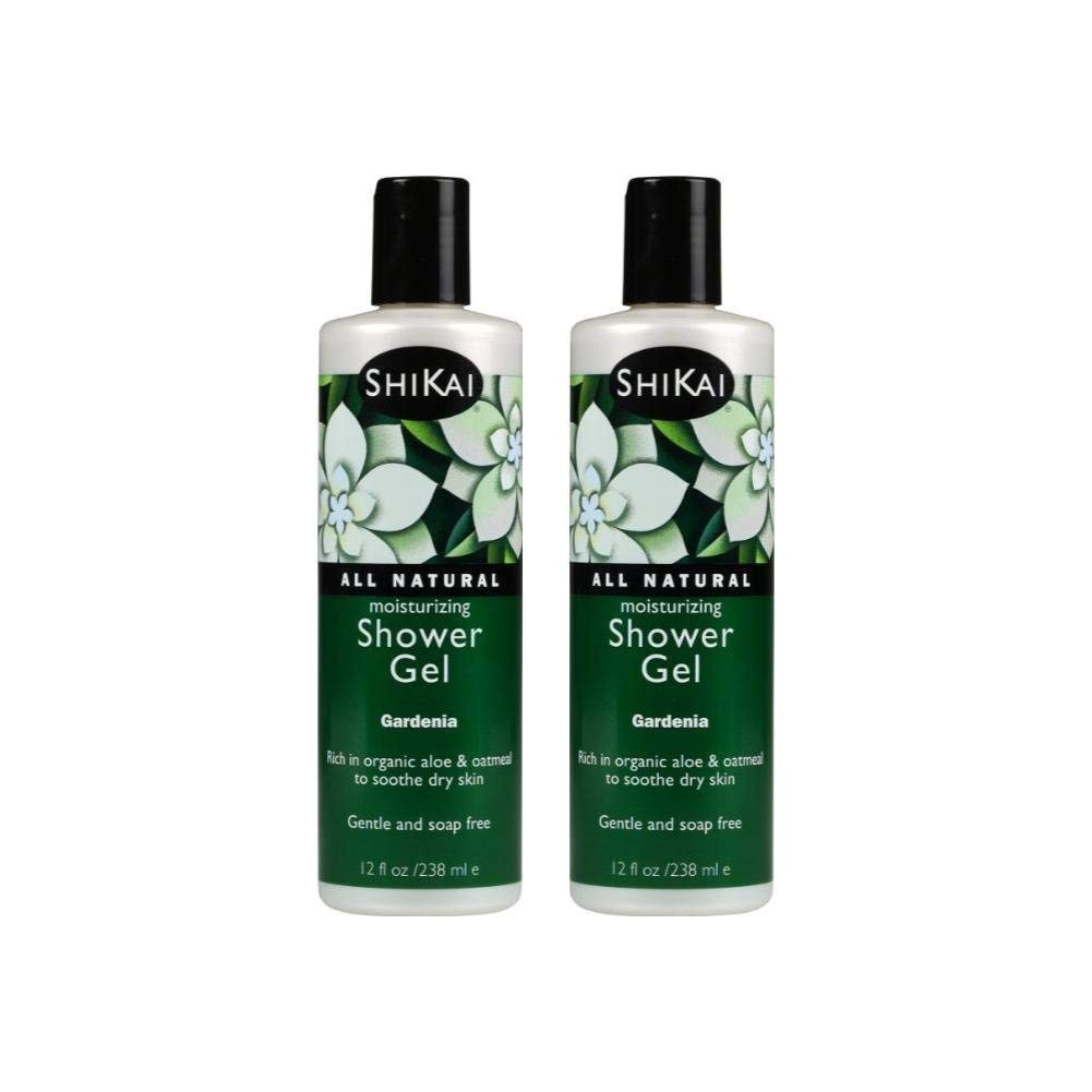 ShiKai front packaging showing 12oz twin pack and gardenia label benefit hydration