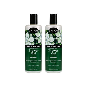 ShiKai front packaging showing 12oz twin pack and gardenia label benefit hydration