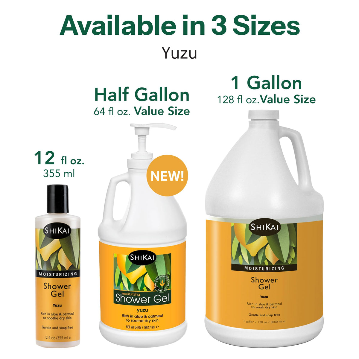 ShiKai gel dispensed on hand showing easy spreadability and soothing effect