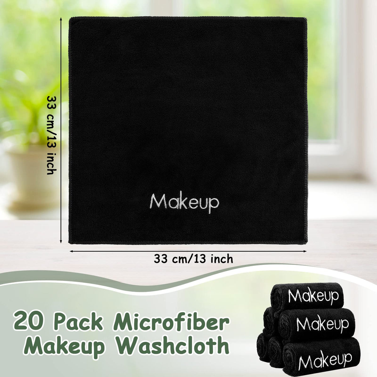 Shimeyao microfiber close-up highlighting soft fibers and effective makeup lift