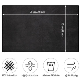 Shimeyao close-up microfiber weave highlighting absorbency and softness