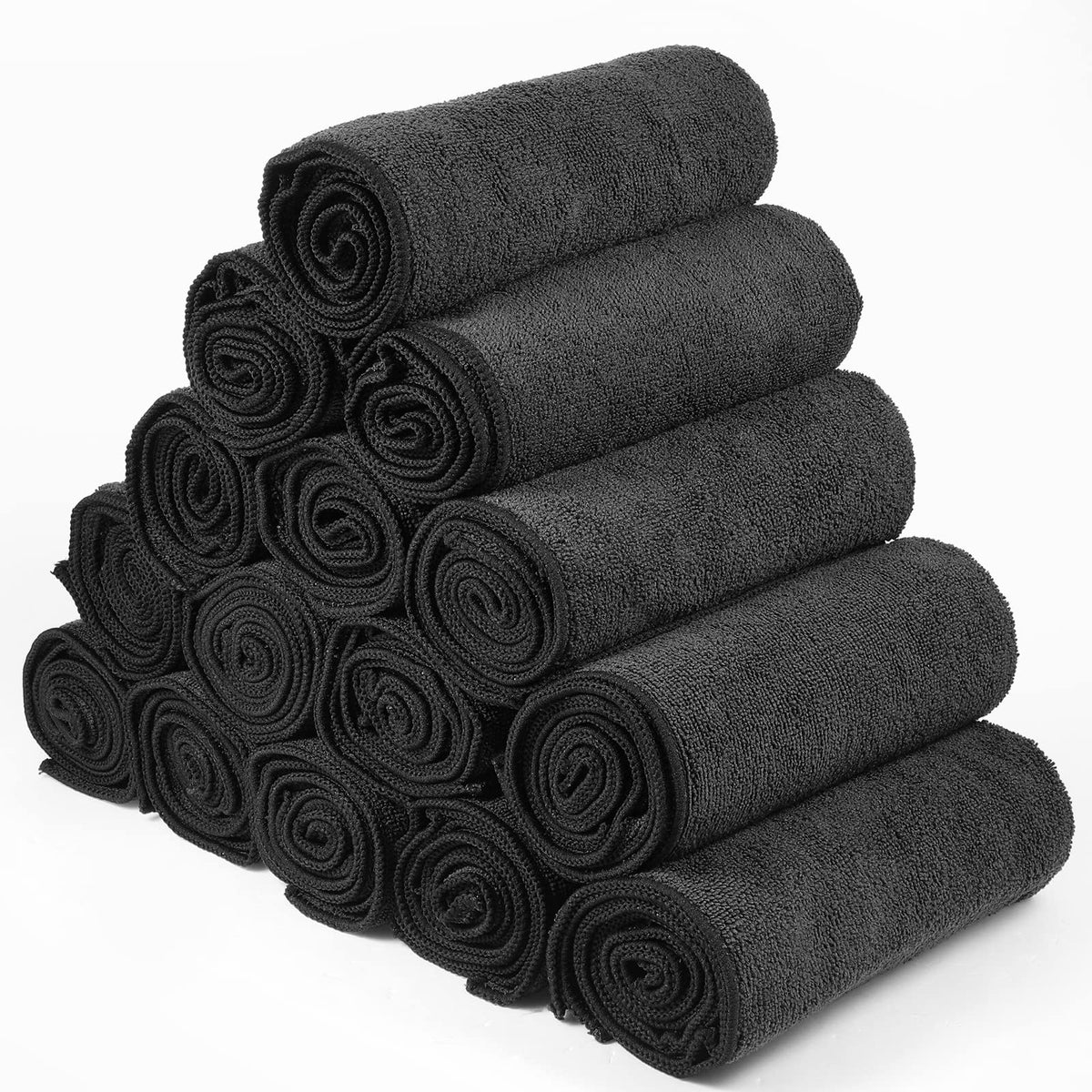 Shimeyao towel in use by stylist speeding client drying