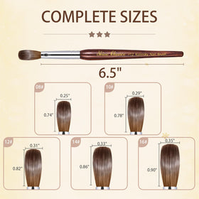 Shine Chance brush in use applying acrylic bead for precise extension shaping