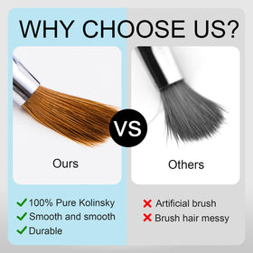 Shine Chance brush creating acrylic flower showing precise sculpting