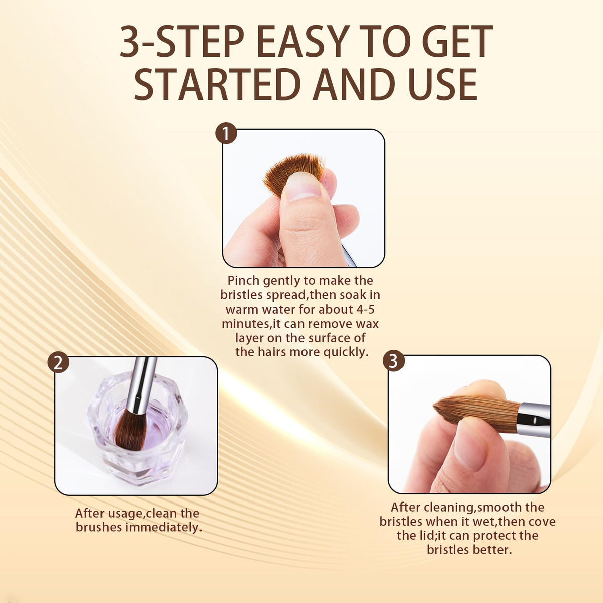 Shine Chance rosewood handle detail highlighting comfortable non-slip grip for control