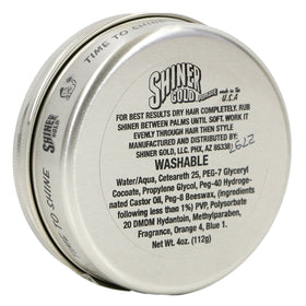 Shiner Gold Pomade smooth texture close-up for easy application benefit