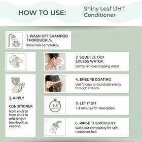 shiny leaf rosemary saw palmetto and castor oil ingredients improving scalp health